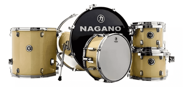Bateria Acústica Nagano Garage Fusion 22 Ferragens Banco - Image 4