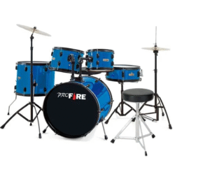 Bateria Pro Fire Profire Bumbo 22 C/ Ferragens Cromada