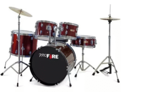 Bateria Pro Fire Profire Bumbo 22 C/ Ferragens Cromada