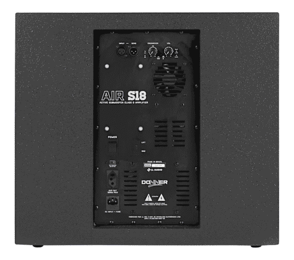 Caixa Sub Grave Donner Ativo Air 18A 600W RMS - Image 2