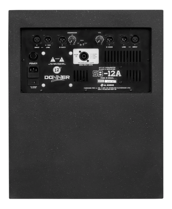 Caixa Sub Grave Donner Ativo SB12 500W RMS - Image 4