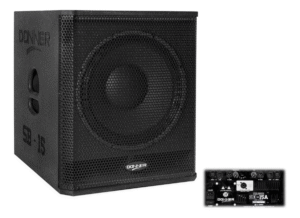 Caixa Sub Grave Donner Ativo SB15 625W RMS