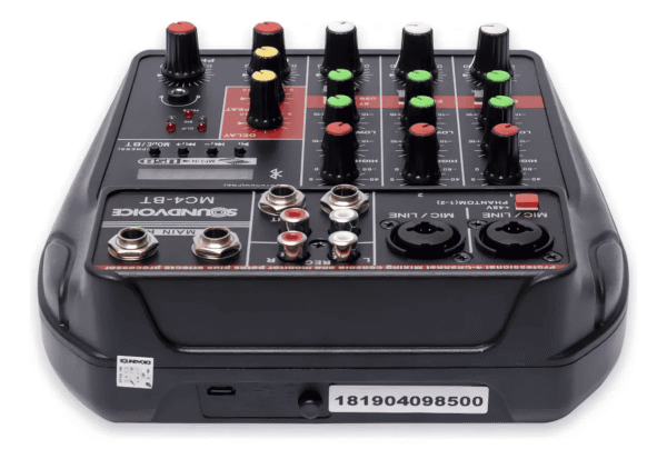 Mesa de som Console Soundvoice MC4-BT 110V/220V 4 Canais Bluetooth - Image 3