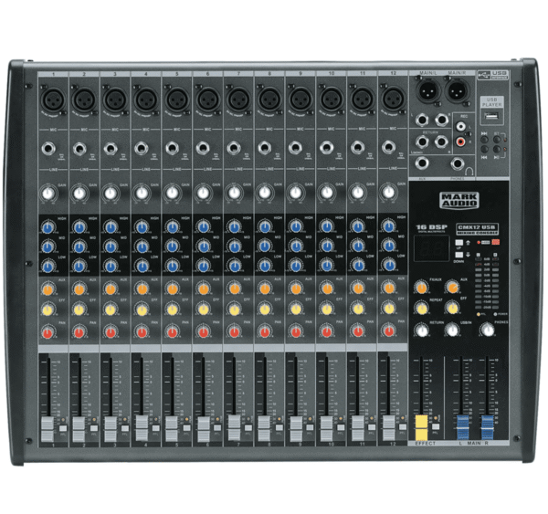 Mesa Mark Audio CMX12-USB 12 Canais XLR USB/BLU/FX