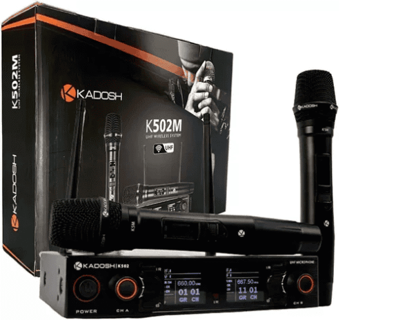Microfone Kadosh S/Fio K-502M