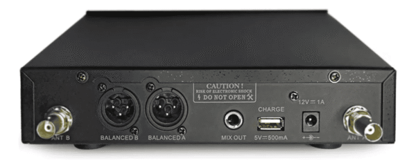 Microfone Lyco Uhxpro-02mm Uhf Sem Fio Duplo Lcd Com Maleta - Image 4