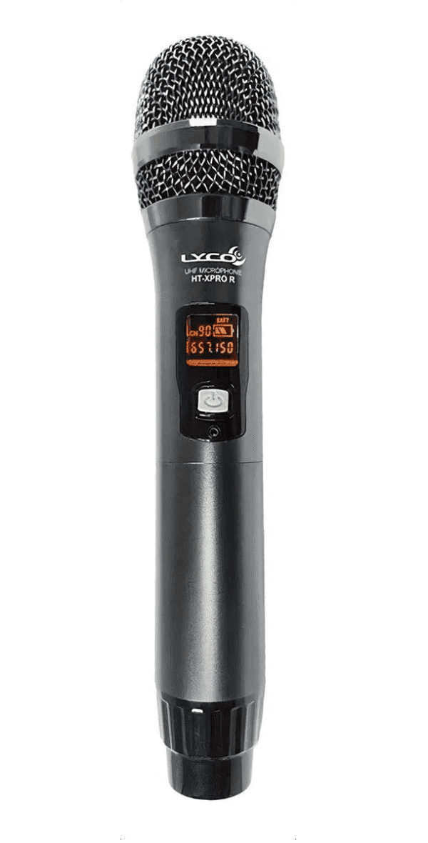 Microfone Lyco Uhxpro-02mm Uhf Sem Fio Duplo Lcd Com Maleta - Image 5