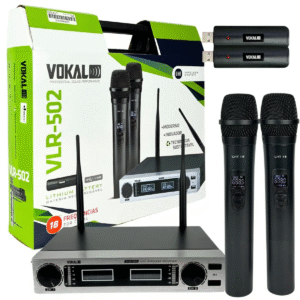 Microfone Vokal S/Fio VLR-502 Lithium
