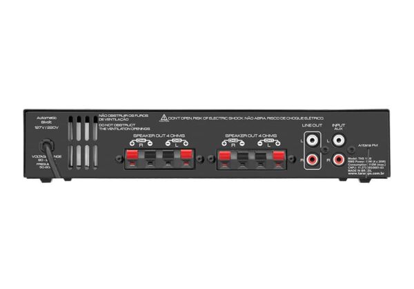 Receiver Taramps Class AB THS 1800 80W - Image 2